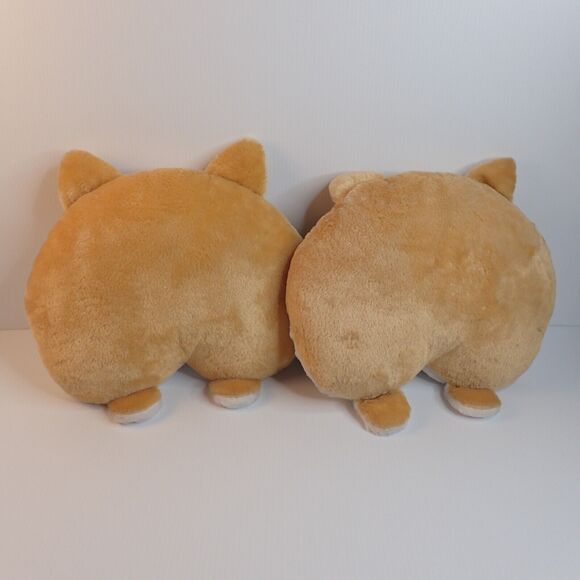 Corgi Butt Pillow Set of 2 – Cute Puppy Dog Plush Cushions – Kawaii Pet Decor - Picture 2 of 6